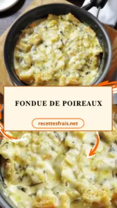 Fondue de poireaux