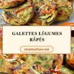 Galettes légumes râpés
