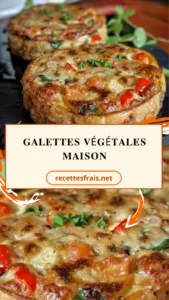 Galettes végétales maison