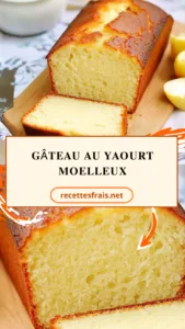 Gâteau au yaourt moelleux