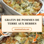 Gratin de pommes de terre aux herbes