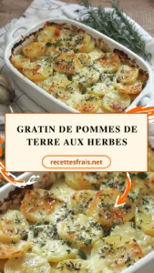 Gratin de pommes de terre aux herbes