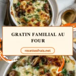 Gratin familial au four