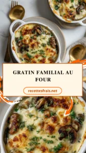 Gratin familial au four