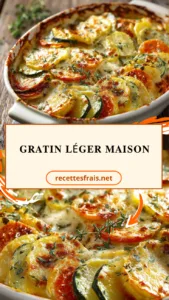 Gratin léger maison