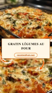Gratin légumes au four