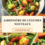 Jardinière de légumes nouveaux