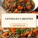 Lentilles carottes