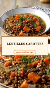 Lentilles carottes