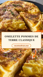 Omelette pommes de terre classique