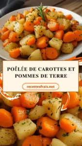 Poêlée de carottes et pommes de terre