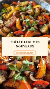 Poêlée légumes nouveaux
