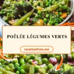 Poêlée légumes verts