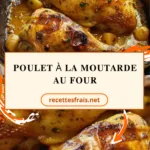 Poulet à la moutarde au four