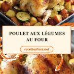 Poulet aux légumes au four