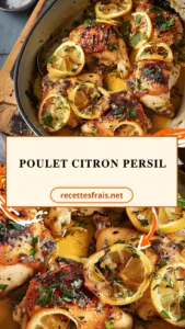 Poulet citron persil