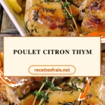 Poulet citron thym
