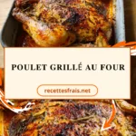 Poulet grillé au four