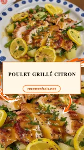 Poulet grillé citron