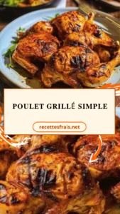 Poulet grillé simple