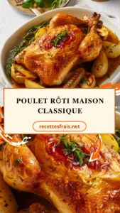 Poulet rôti maison classique
