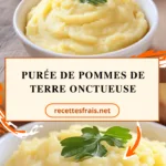 Purée de pommes de terre onctueuse