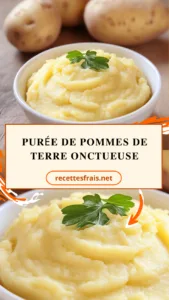 Purée de pommes de terre onctueuse