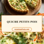 Quiche petits pois