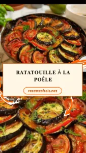 Ratatouille à la poêle