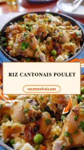 Riz cantonais poulet