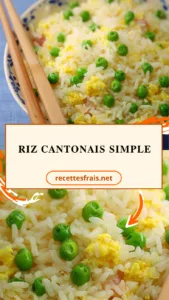Riz cantonais simple