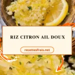 Riz citron ail doux