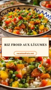 Riz froid aux légumes