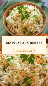 Riz pilaf aux herbes