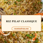 Riz pilaf classique