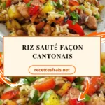Riz sauté façon cantonais