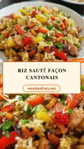 Riz sauté façon cantonais