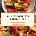 Salade complète printanière
