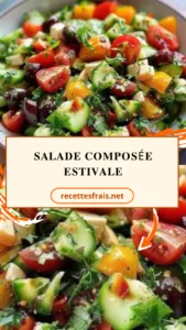 Salade composée estivale