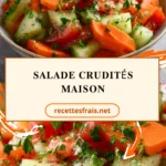 Salade crudités maison