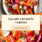 Salade crudités variées