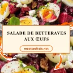 Salade de betteraves aux œufs