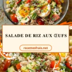 Salade de riz aux œufs