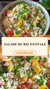 Salade de riz estivale