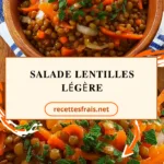 Salade lentilles légère