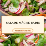 Salade mâche radis