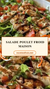 Salade poulet froid maison