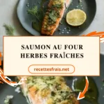 Saumon au four herbes fraîches