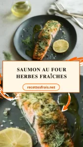 Saumon au four herbes fraîches