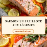 Saumon en papillote aux légumes
